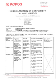 Conformity declaration