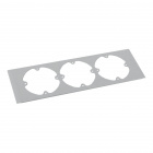 8450-13 HB - přístrojová podložka pro kanály PK (trojnásobná) 8450-13 HB - přístrojová podložka pro kanály PK (trojnásobná)